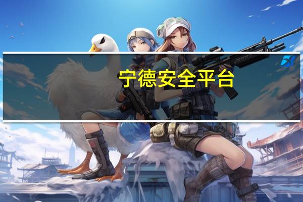 宁德安全平台（宁德安全平台）