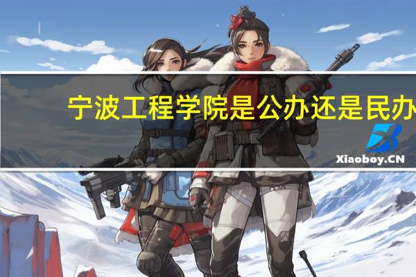 宁波工程学院是公办还是民办