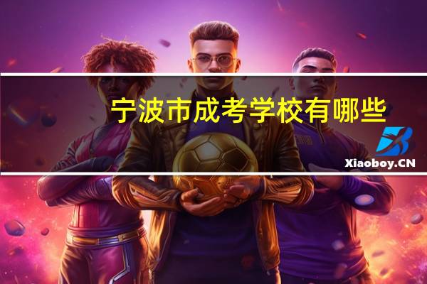 宁波市成考学校有哪些