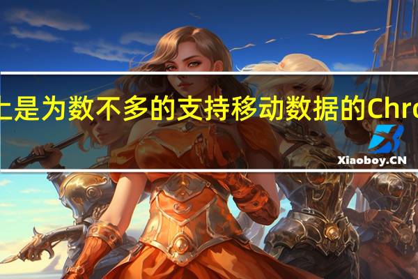 它实际上是为数不多的支持移动数据的Chromebook之�