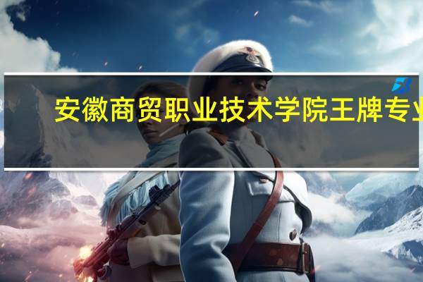 安徽商贸职业技术学院王牌专业