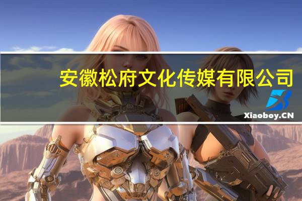 安徽松府文化传媒有限公司(关于安徽松府文化传媒有限公司简述)