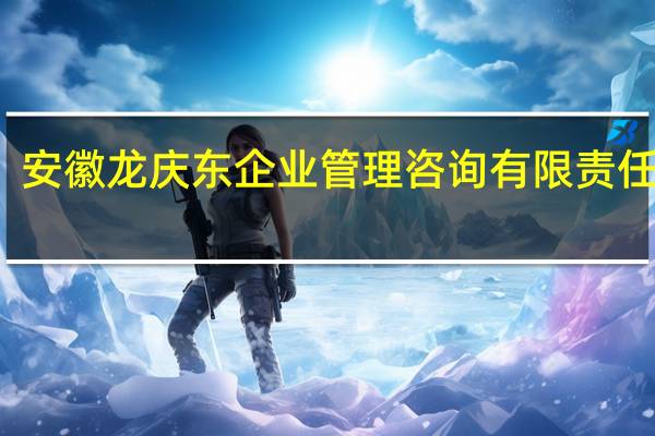 安徽龙庆东企业管理咨询有限责任公司(关于安徽龙庆东企业管理咨询有限责任公司简述)