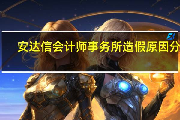 安达信会计师事务所造假原因分析（安达信会计师事务所简介）