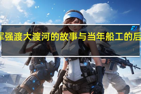 安顺场上红军强渡大渡河的故事与当年船工的后人 到底什么情况嘞