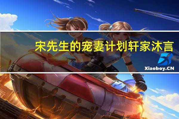 宋先生的宠妻计划轩家沐言（宋先生的宠妻计划）