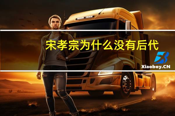 宋孝宗为什么没有后代