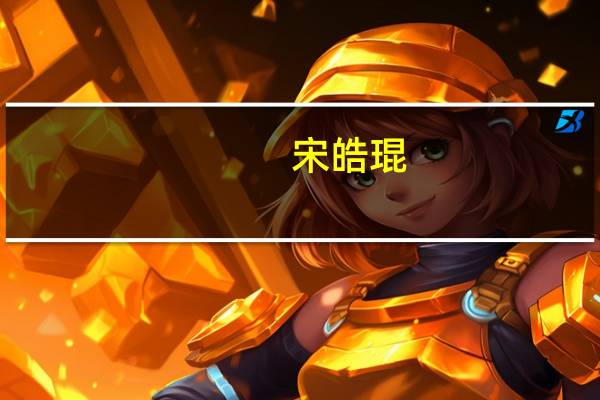 宋皓琨(关于宋皓琨简述)