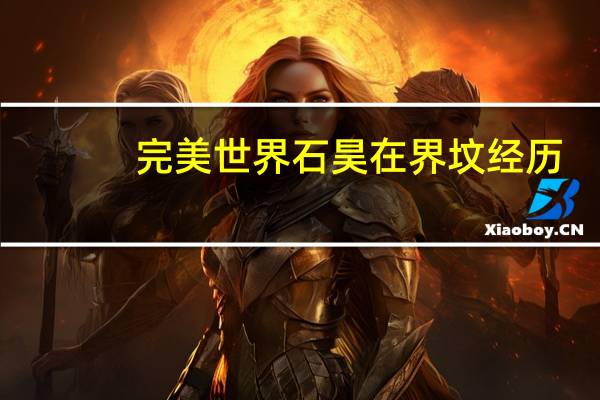 完美世界石昊在界坟经历