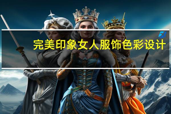 完美印象女人服饰色彩设计(关于完美印象女人服饰色彩设计简述)