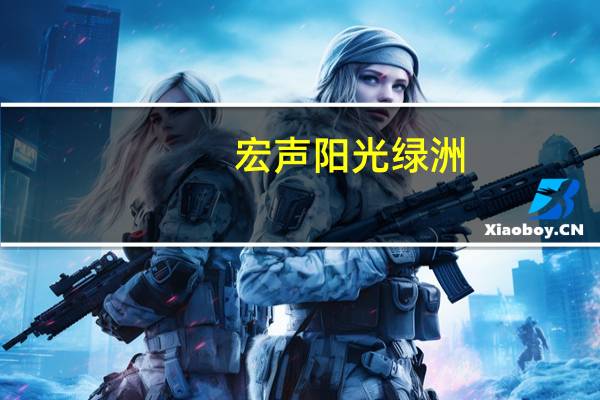 宏声阳光绿洲(关于宏声阳光绿洲简述)