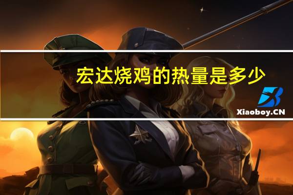 宏达 烧鸡的热量是多少