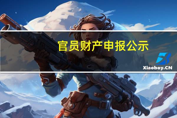 官员财产申报公示(关于官员财产申报公示简述)