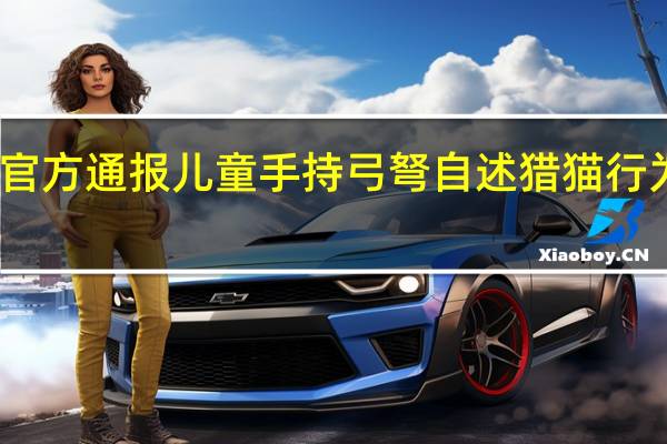 官方通报儿童手持弓弩自述猎猫 行为不妥，工具已上交