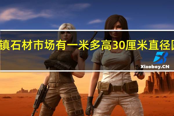 宜兴万石镇石材市场有一米多高30厘米直径圆的自然石头吗