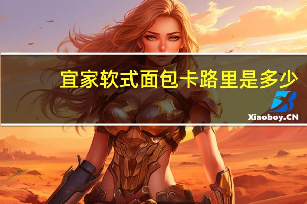 宜家 软式面包卡路里是多少