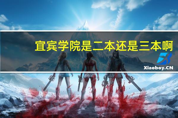 宜宾学院是二本还是三本啊
