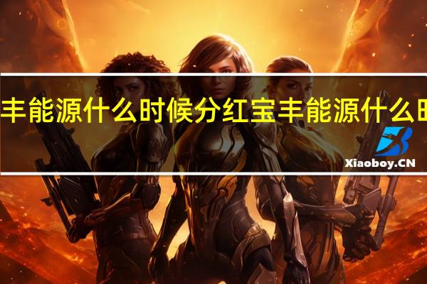宝丰能源什么时候分红 宝丰能源什么时候上市
