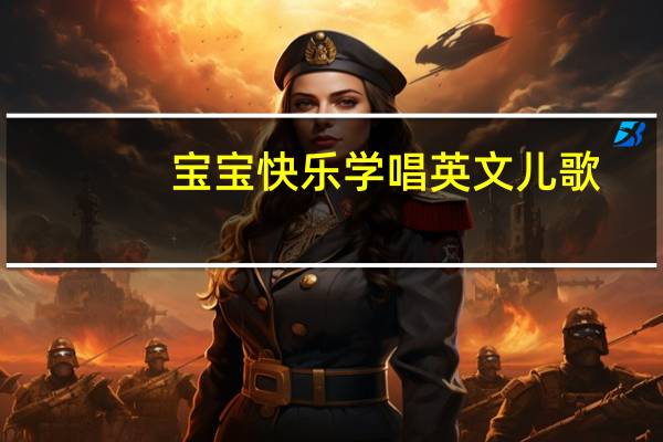 宝宝快乐学唱英文儿歌(关于宝宝快乐学唱英文儿歌简述)