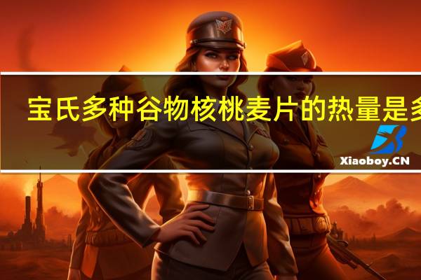 宝氏 多种谷物核桃麦片的热量是多少
