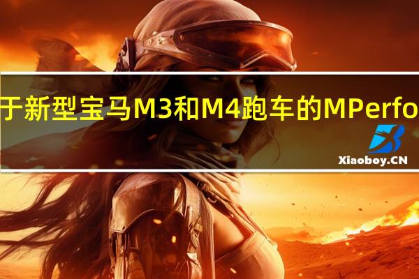 宝马已经揭示了用于新型宝马M3和M4跑车的M Performance配件的全部潜力