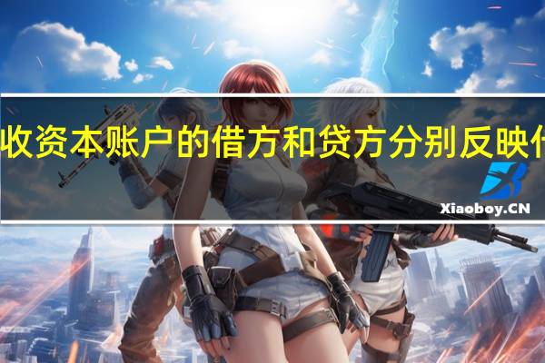 实收资本账户的借方和贷方分别反映什么内容