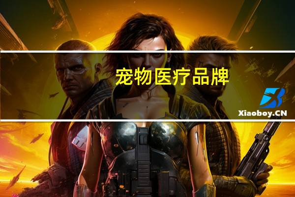 宠物医疗品牌