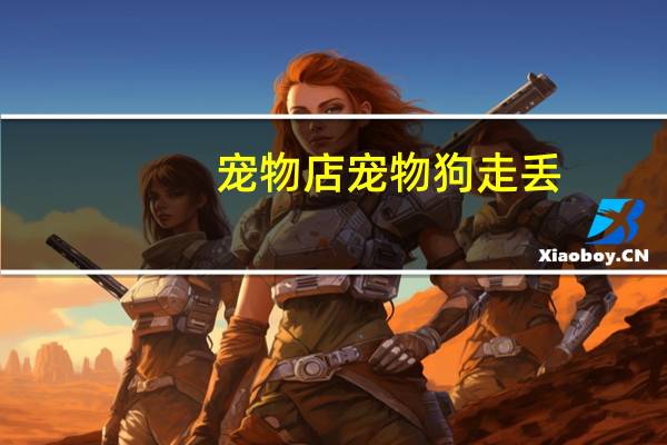 宠物店宠物狗走丢