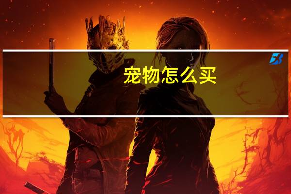 宠物怎么买