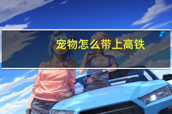 宠物怎么带上高铁