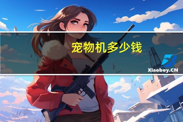 宠物机多少钱