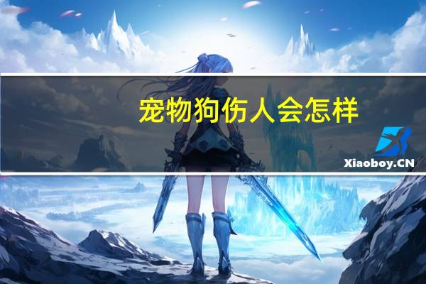 宠物狗伤人会怎样