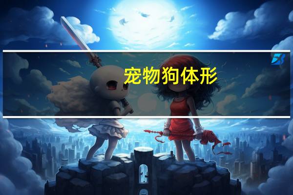 宠物狗体形