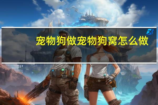 宠物狗做宠物狗窝怎么做