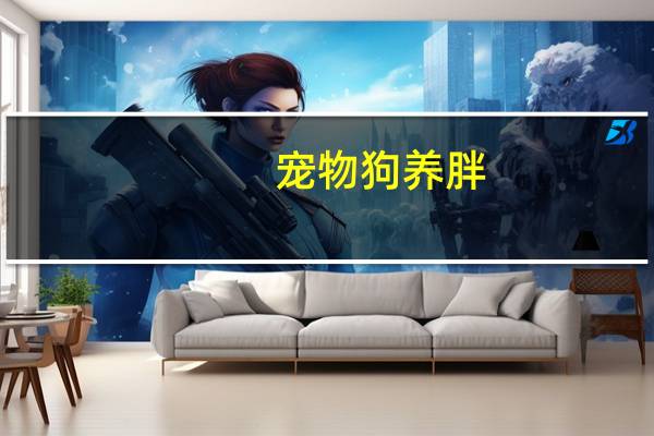 宠物狗养胖