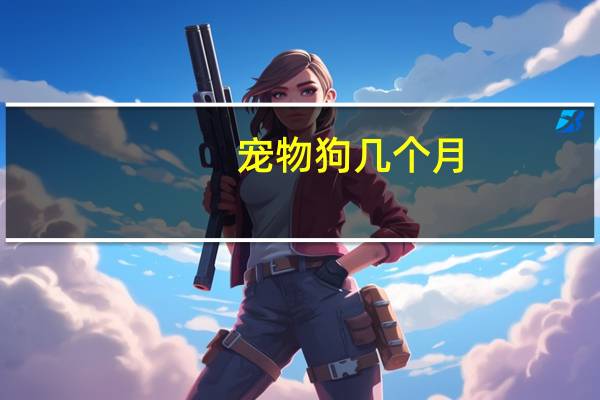 宠物狗几个月