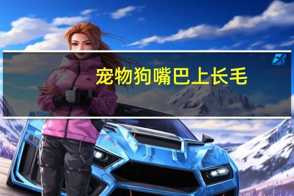 宠物狗嘴巴上长毛