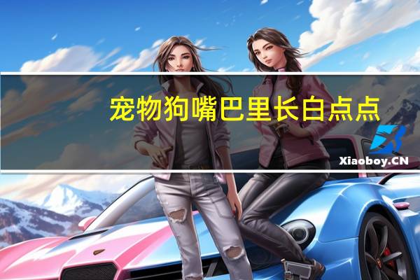宠物狗嘴巴里长白点点