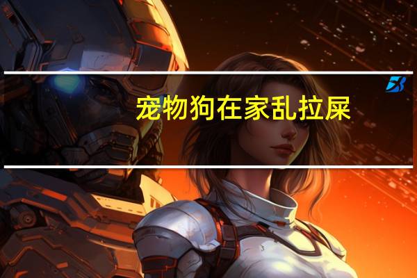 宠物狗在家乱拉屎