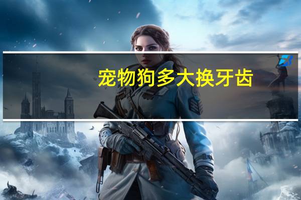 宠物狗多大换牙齿
