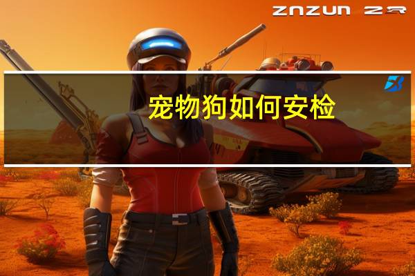 宠物狗如何安检