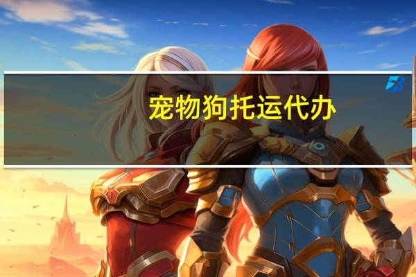 宠物狗托运代办