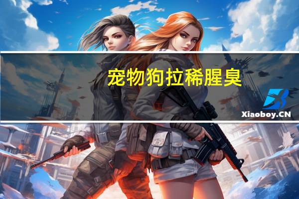 宠物狗拉稀腥臭