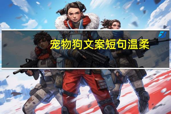 宠物狗文案短句温柔