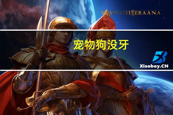 宠物狗没牙