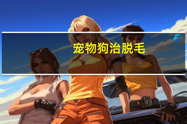 宠物狗治脱毛