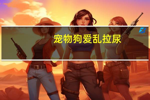 宠物狗爱乱拉尿