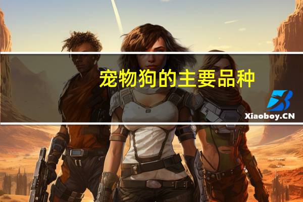 宠物狗的主要品种