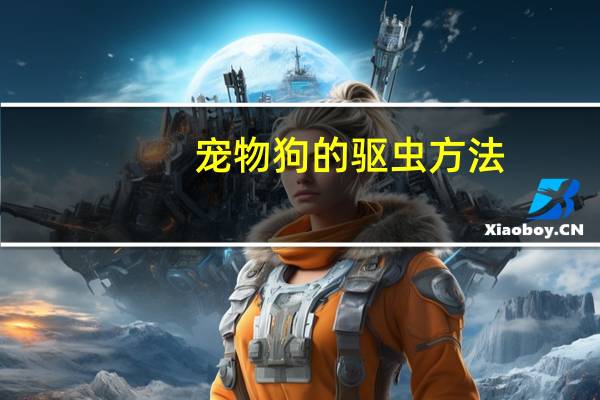 宠物狗的驱虫方法
