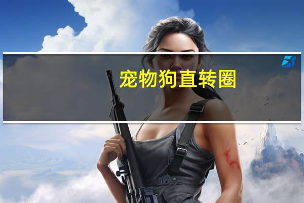 宠物狗直转圈